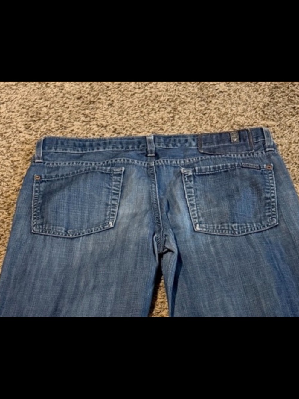 7 For All Mankind Women's  Wide-Leg Jeans Size 29